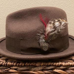Brixton Men’s Fedora Gain wool hat
